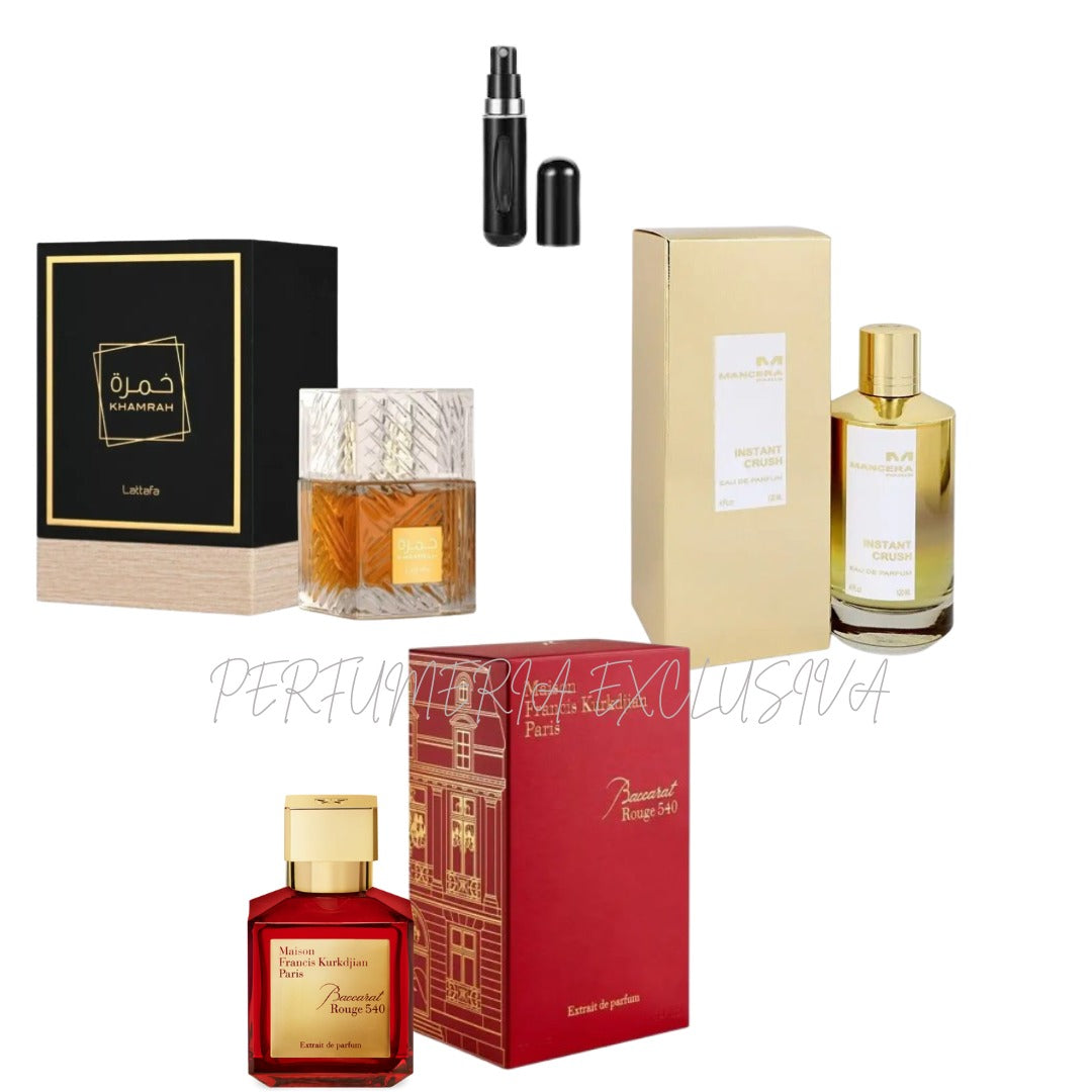 Khamrah, Mancera Instant, Baccarat+perfu